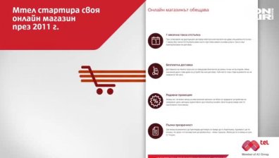 Клиент №100 000 обслужи електронният магазин на Мтел