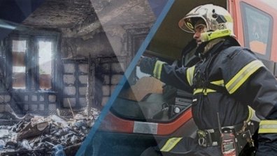 Четири къщи изгоряха в пожар край Бистрица
