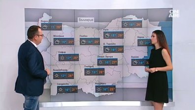 И днес като вчера: Слънце на запад, повече облаци на изток