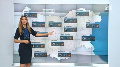Остава топло за ноември, през уикенда облачно, но без валежи