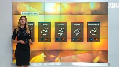 Ще се радваме на слънчево време, градусите скачат до 24