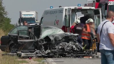 Възрастен мъж е причинил тежката катастрофа с 4 жертви край Хасково?