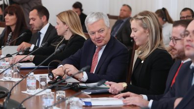 Депутатите се срещнаха с еврокомисаря по правосъдие Дидие Рейндерс