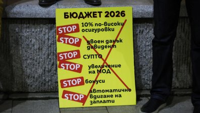 Протести в цялата страна срещу бюджета и властта (ВИДЕО)
