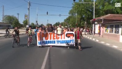 Жители на с. Труд заплашиха с постоянни протести заради превоз до Пловдив