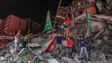 Еуфория и празненства в Газа след споразумението за примирие