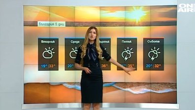 Без валежи и гръмотевични бури, чака ни топъл ден