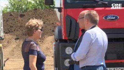 Регионалният министър инспектира строителството на АМ "Хемус"