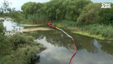 Бензин в кръвта и нафта във водата... Разлив омърси р. Ахелой