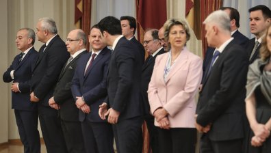 Държавният глава представи приоритетите на новите министри