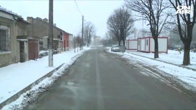 Хитрино е притихнало, силна виелица обхана селото