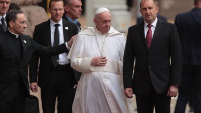 Папа Франциск: България е мост между Изтока и Запада, врата към Близкия изток