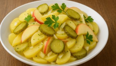 Рецепта за Никулден: Картофена салата с ябълки