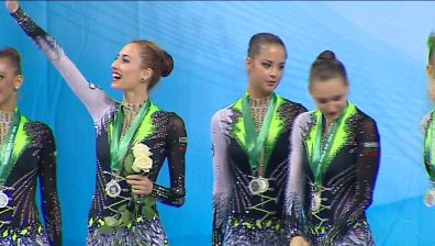 Ансамбълът по художествена гимнастика с нова награда