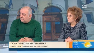 Вотът срещу правителството разочарова хората, смята журналист
