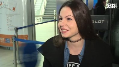 Професионален грим преди полет!