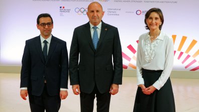 Румен Радев и световни лидери обсъдиха спорта и устойчивото развитие в Париж