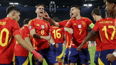 Испания удари Грузия с 4:1 и си уреди мач с Германия на 1/4 финалите