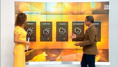 Очакват ни превалявания от сняг и дъжд