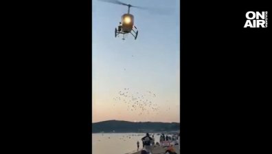 Хеликоптерът, пръскал банкноти с Тодор Живков, летял заради рекламна кампания