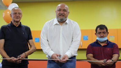 Красен Кралев откри зала за вдигане на тежести в Русе