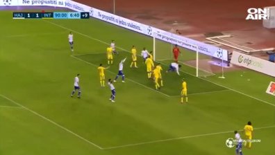 За 10 минути игра Кристиан Димитров донесе победата на "Хайдук" (Сплит)