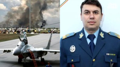 Румънски изтребител се разби на 50 км от Силистра