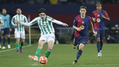 "Барса" не се възползва от грешката на "Реал" (М) и сбърка срещу "Бетис"