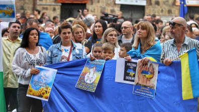 Пореден протест "ГАZwithme", граждани излизат и в подкрепа на Украйна