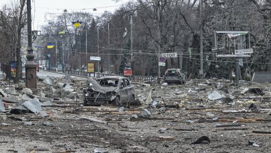 Беларус нахлу в Украйна, руската инвазия взриви улици и жилища