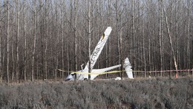 Малък самолет се разби край Русе