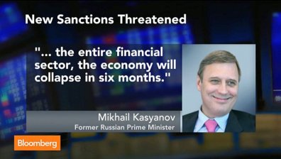 Касянов: при нови санкции икономиката се срива за 6 месеца