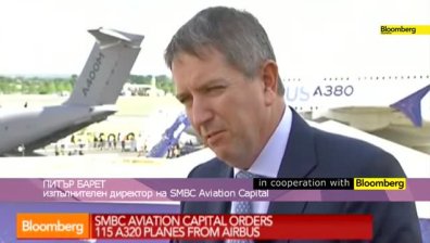 Питър Барет, изпълнителен директор на SMBC Aviation Capital