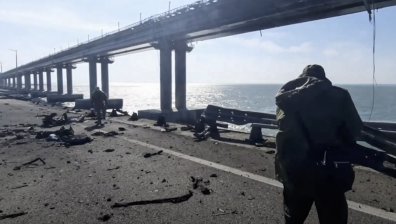 ДАНС започна проверка на маршрута на товарния автомобил, взривил се на Кримския мост