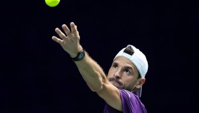 Григор Димитров: Дадох всичко от себе си при завръщането на корта