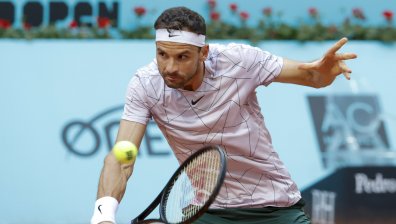 Гришо отвя Шварцман в Мадрид за 70 минути