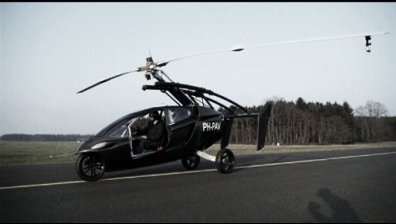 Хибрид между автомобил и вертолет полетя за пръв път