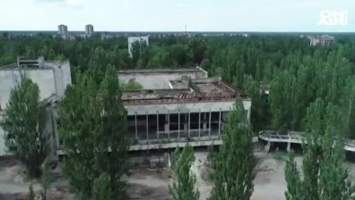 Видео от дрон с кадри от Припят се превърна в хит в социалните мрежи