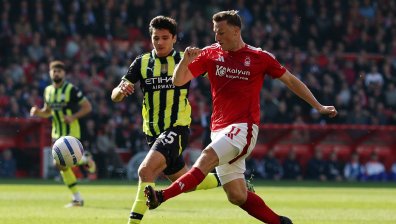 "Нотингам" пречупи "Манчестър Сити" и го отдалечи от Шампионската лига 