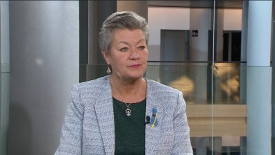 Еврокомисарят Илва Йохансон след срещите ѝ с бежанците ексклузивно пред "Брюксел 1" тази събота от 17:30 часа по Bulgaria ON AIR
