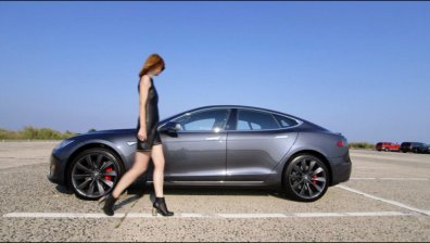 Първа среща с Tesla Model S P90D