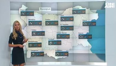 Облаците ще намаляват, следобед времето ще бъде слънчево