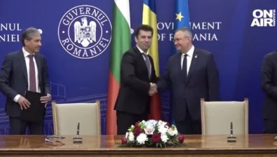 Петков и Чука подписаха за откриването на ГКПП "Русе – Гюргево – ферибот"