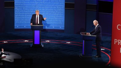 Заглушават микрофоните на Тръмп и Байдън в последния им дебат