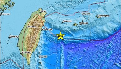 Земетресение от 5 по Рихтер разклати Тайван