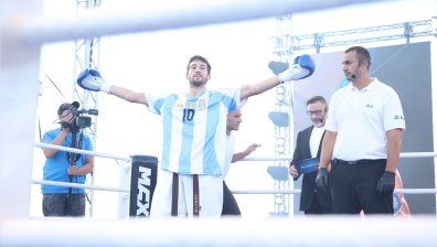 Анхел Бауза триумфира с титлата на 75 кг от KWU SENSHI World Cup за аматьори