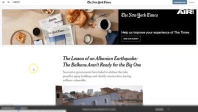 "Ню Йорк Таймс": Сградите в София не са готови за голям трус (обновена)