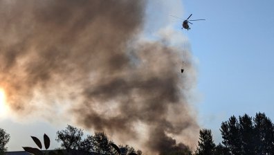 Пожар в сладкарска фабрика на Петро Порошенко в Киев