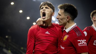 "Ман Юнайтед" грабна победата срещу "Фулъм" в последната секунда