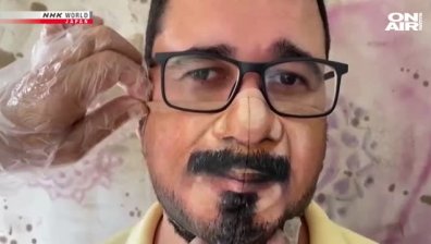 Художник от Бразилия превърна маските в платна за рисуване (+Видео)